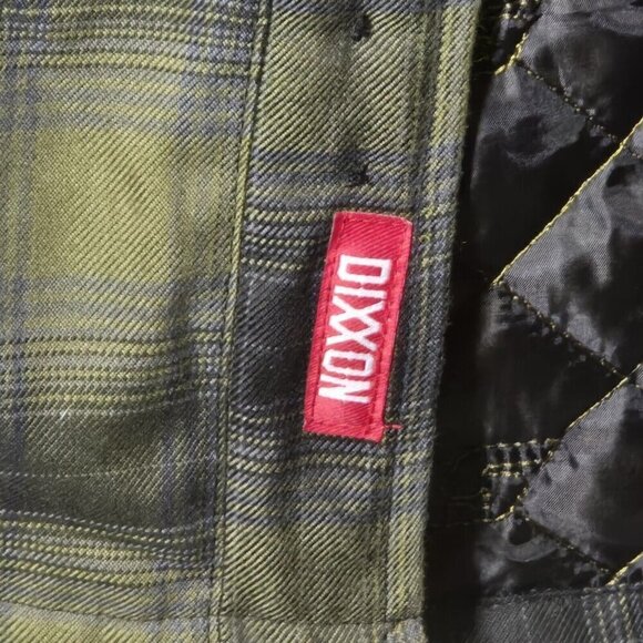 Snap On Dixxon Workforce Flannel Jacket Green Size XL - Picture 7 of 10